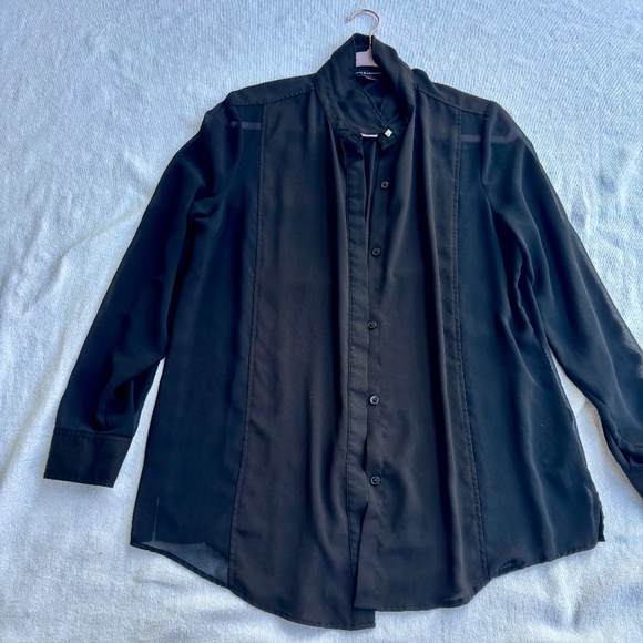 Rock & Republic Sheer Shirt - Picture 10 of 10